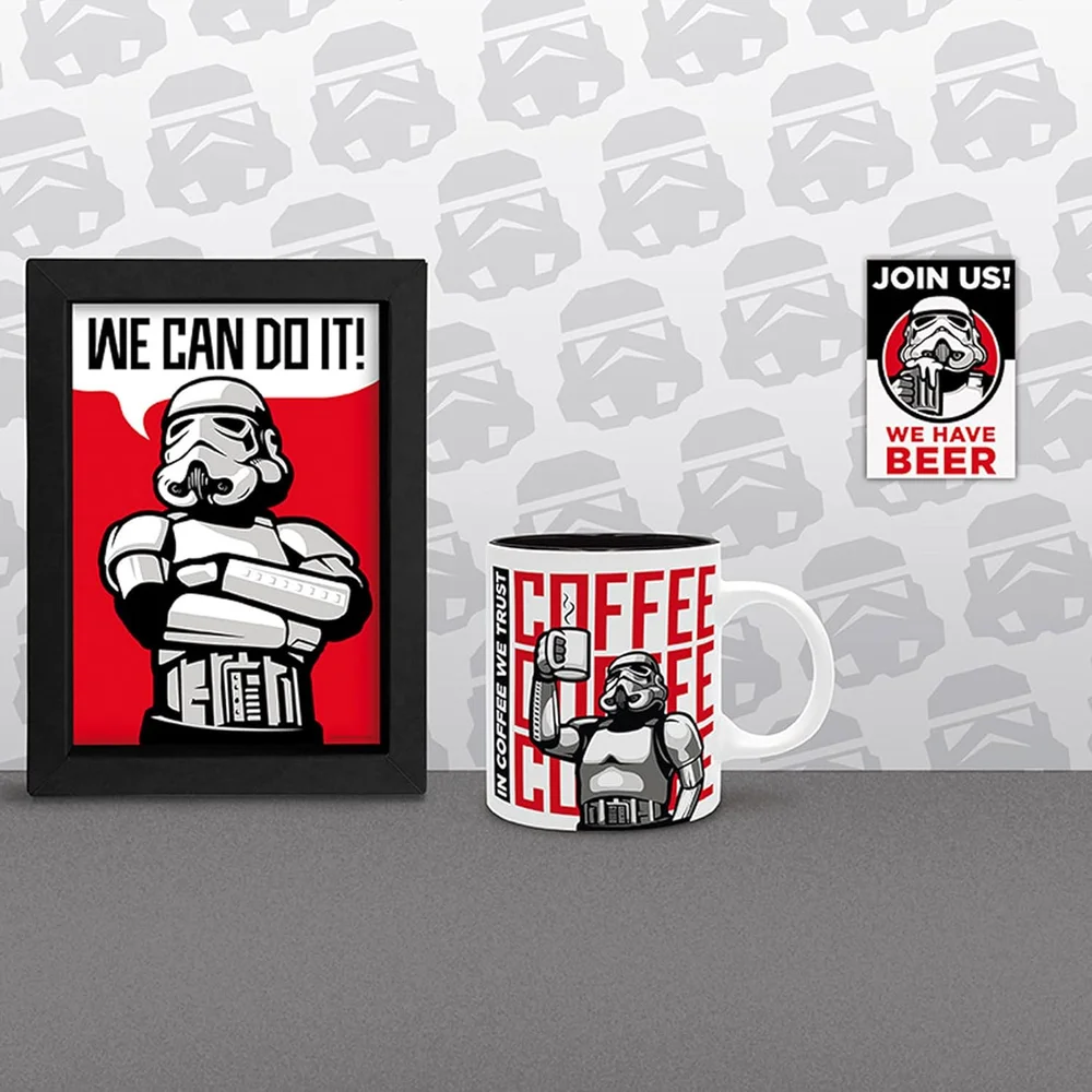 Original Stormtrooper A4 Framed Print & Mug Gift Set Bild 1