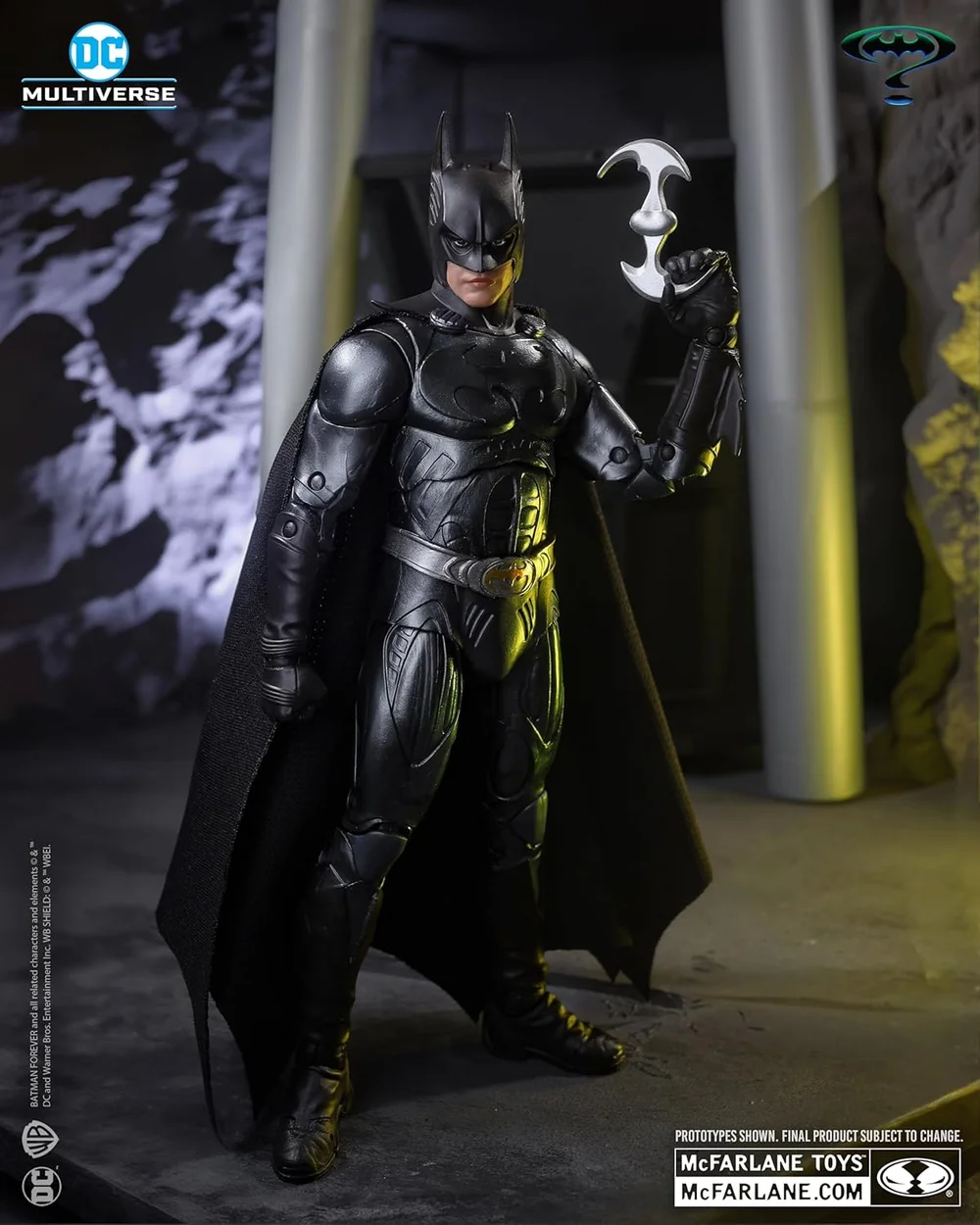 DC Multiverse Batman Forever Movie 7" Action Figure Build-A Wave 13 - Batman (Val Kilmer) Bild 1