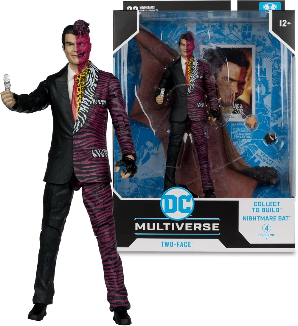 DC Multiverse Batman Forever Movie 7" Action Figure Build-A Wave 13 - Two-Face Bild 1