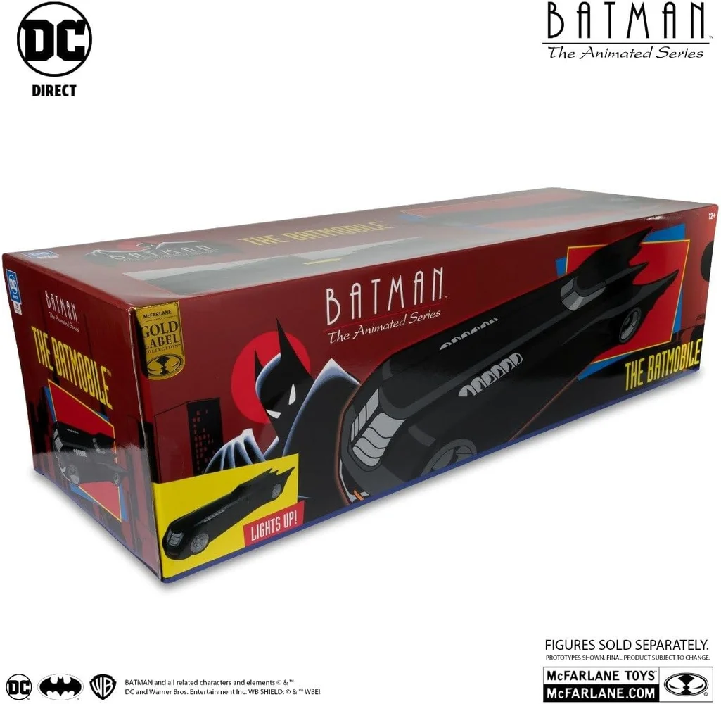 Batman The Animated Series 6" Action Figure Vehicle - Batmobile Bild 1