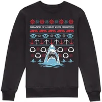Jaws Santa Jaws Sweatshirt - Black