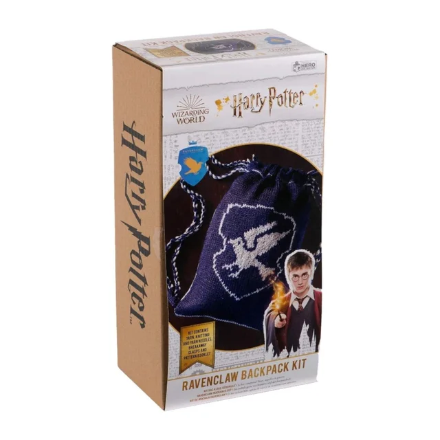 Harry Potter Knit Craft Set Ravenclaw Kit Bags