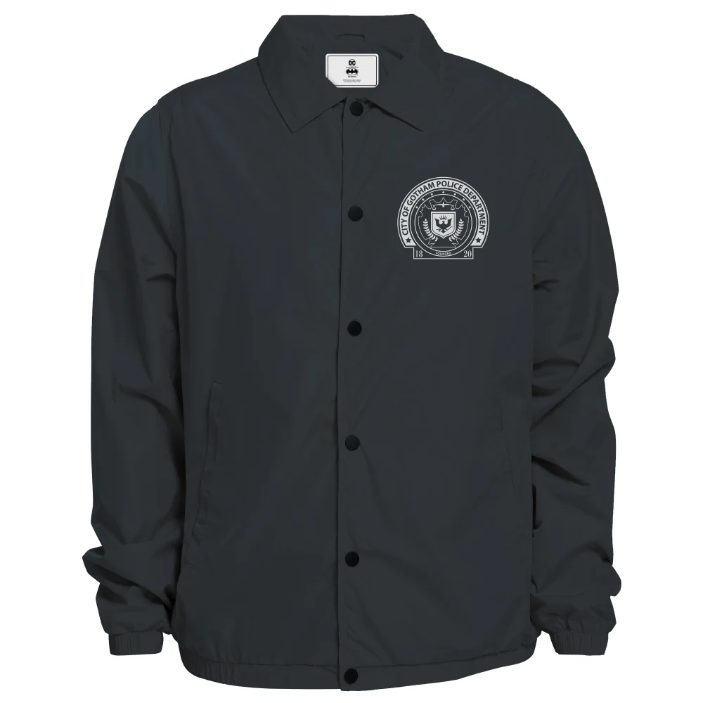 Batman Core Gotham City Police Department Coach Jacket - Black - S Bild 1