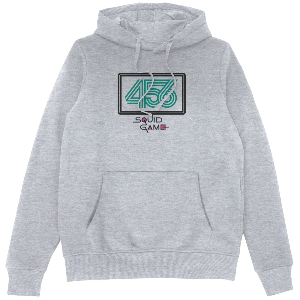 Squid Game 456 Hoodie - Grey - S Bild 1