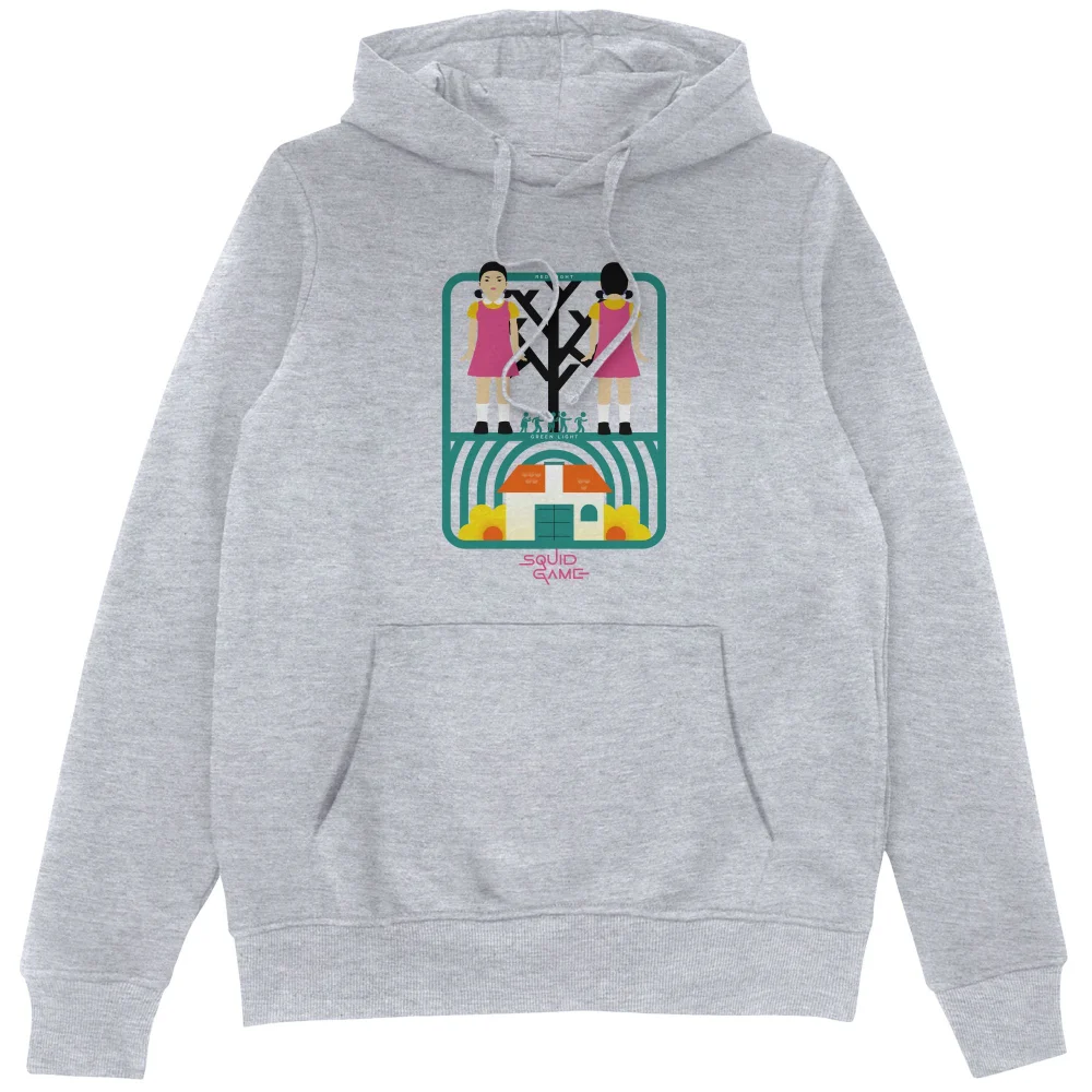 Squid Game Doll Hoodie - Grey - S Bild 1