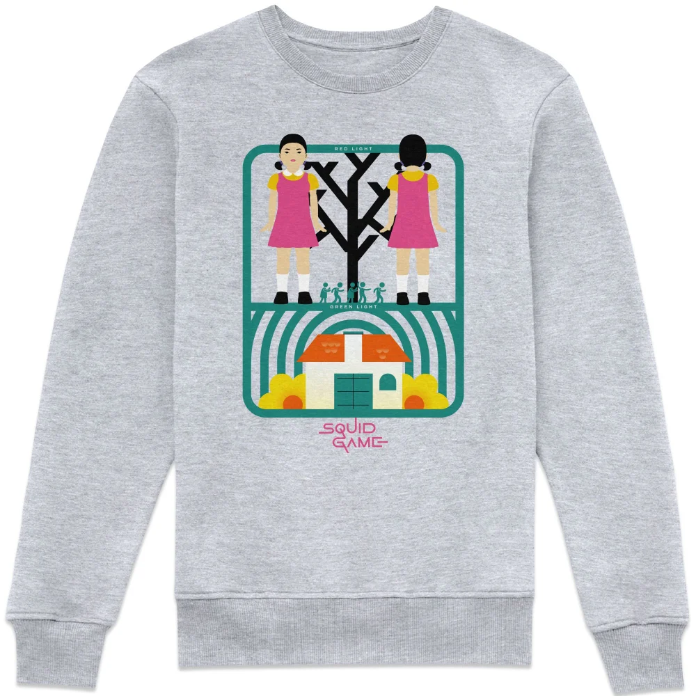 Squid Game Doll Sweatshirt - Grey - XL Bild 1