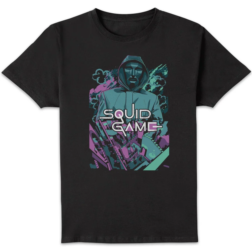 Squid Game Neon Chills Alex Tillbrook Men's T-Shirt - Black - XL Bild 1