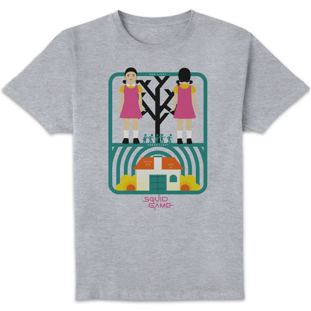 Squid Game Doll Men's T-Shirt - Grey - XXL Bild 1