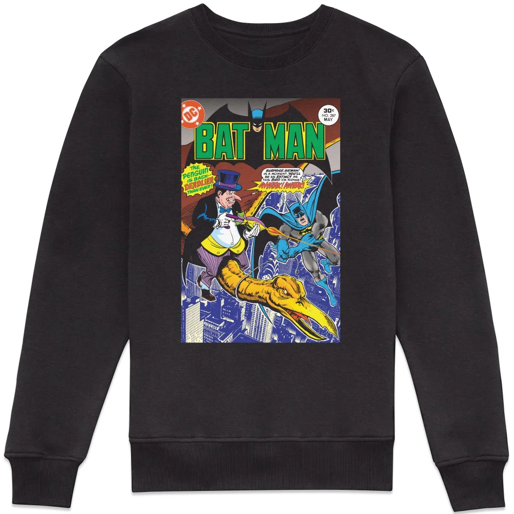Batman Core COMIC COVER Sweatshirt - Black - 4XL Bild 1