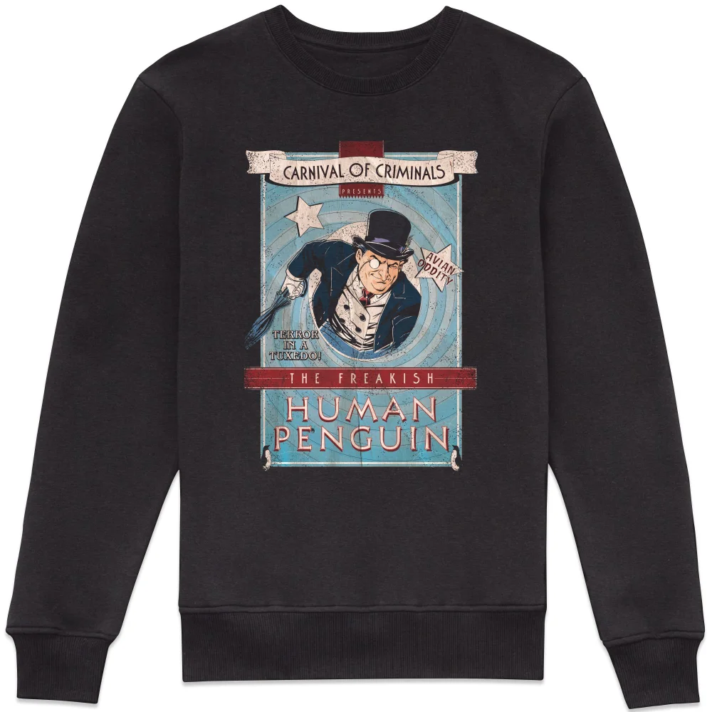 Batman Core Carnival Of Criminals Sweatshirt - Black - S Bild 1
