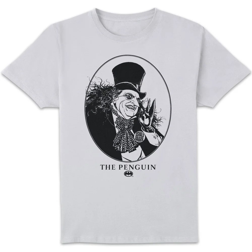 Batman Returns Election Poster Men's T-Shirt - White - XXL Bild 1