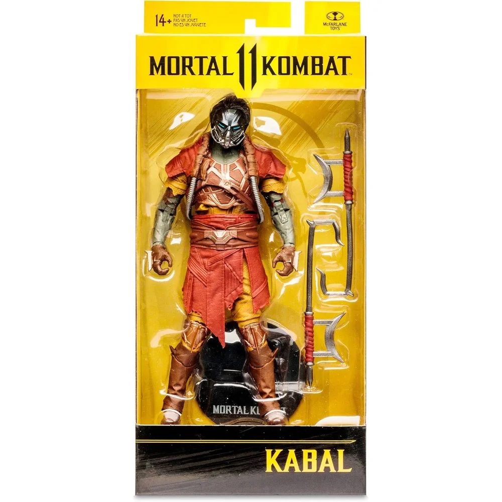 MORTAL KOMBAT 7IN FIGURES WV10 - KABAL (RAPID RED) Bild 1