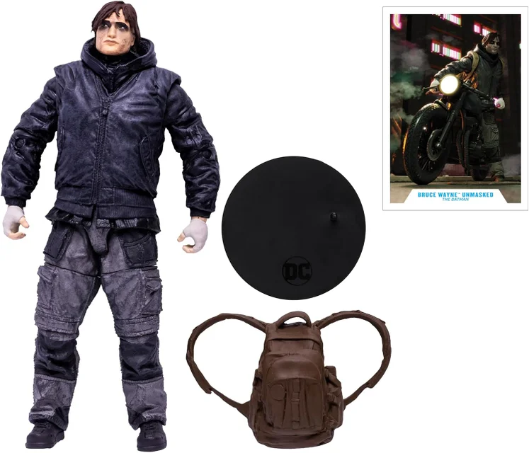 DC BATMAN MOVIE 7IN FIGURES WV2 - CHARACTER 6 UNMASKED
