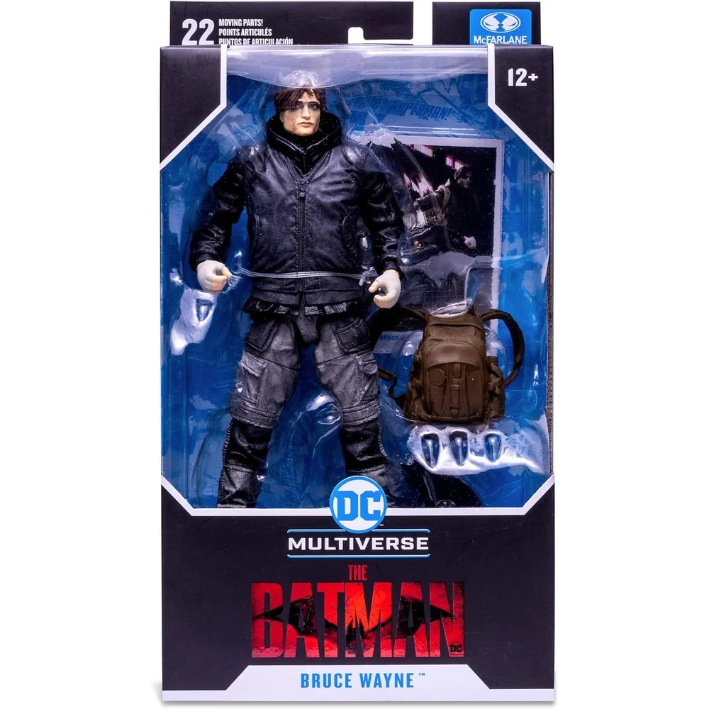 DC BATMAN MOVIE 7IN FIGURES WV2 - CHARACTER 6 UNMASKED Bild 1