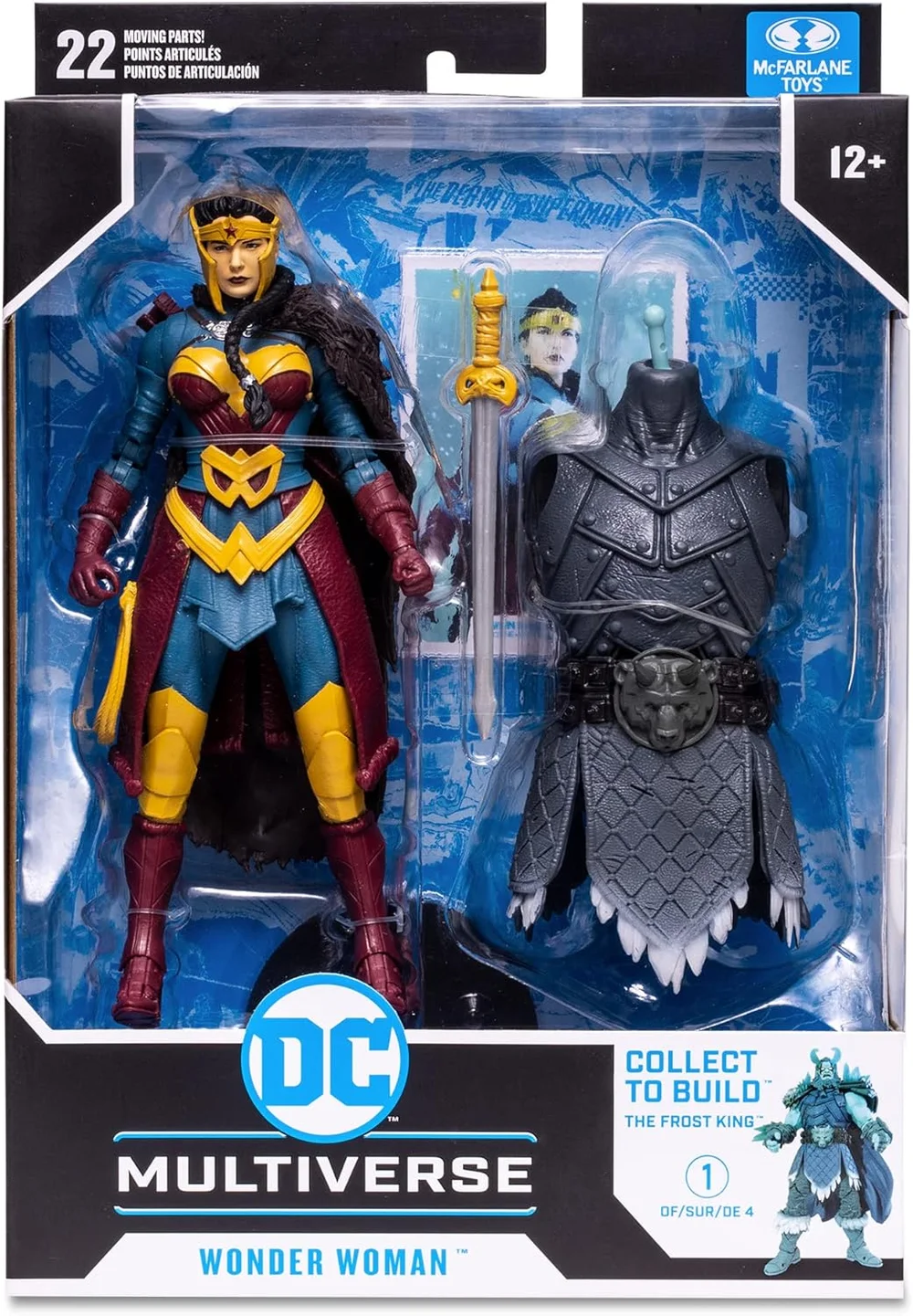 DC BUILD-A 7IN FIGURES WV7 - ENDLESS WINTER - WONDER WOMAN Bild 1