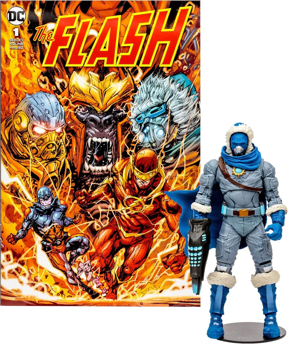 DC DIRECT 7IN FIGURE WITH COMIC - THE FLASH WV2 - CAPTAIN COLD Bild 1