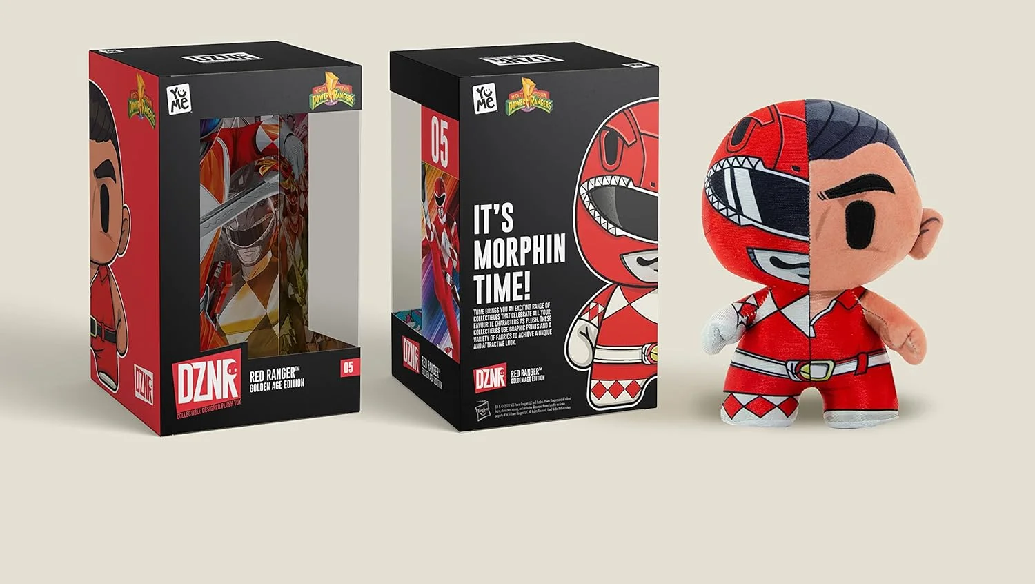 DZNR Plush Power Rangers - Red Ranger Bild 1