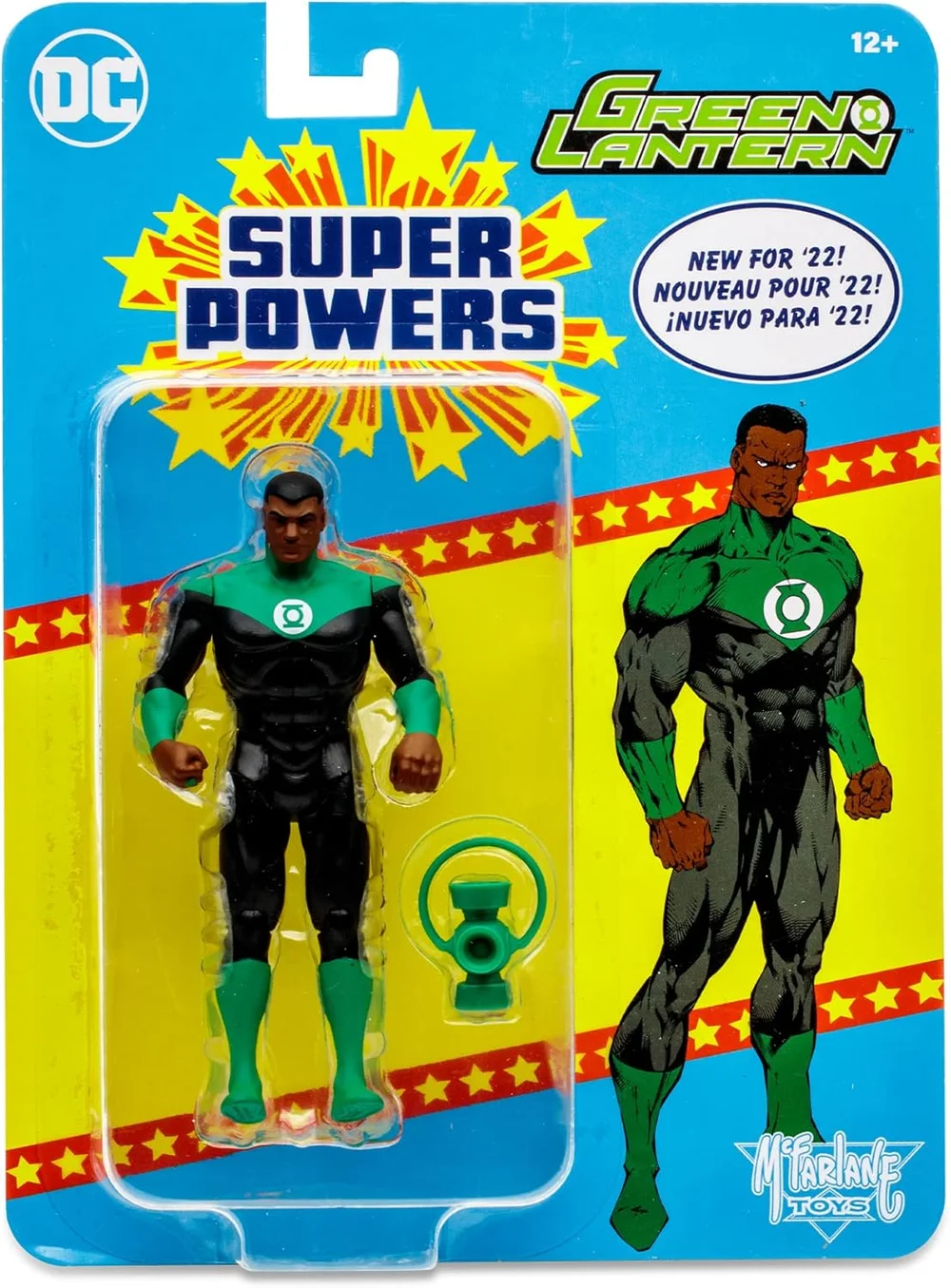 DC DIRECT - SUPER POWERS 5IN FIGURES WV2 - GREEN LANTERN JOHN STEWART Bild 1