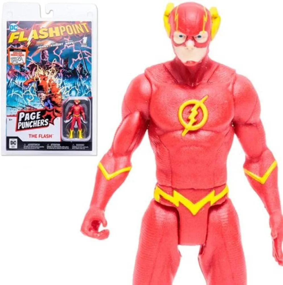DC DIRECT - 3IN COMIC WITH FIGURE WV1 - THE FLASH (FLASHPOINT) Bild 1