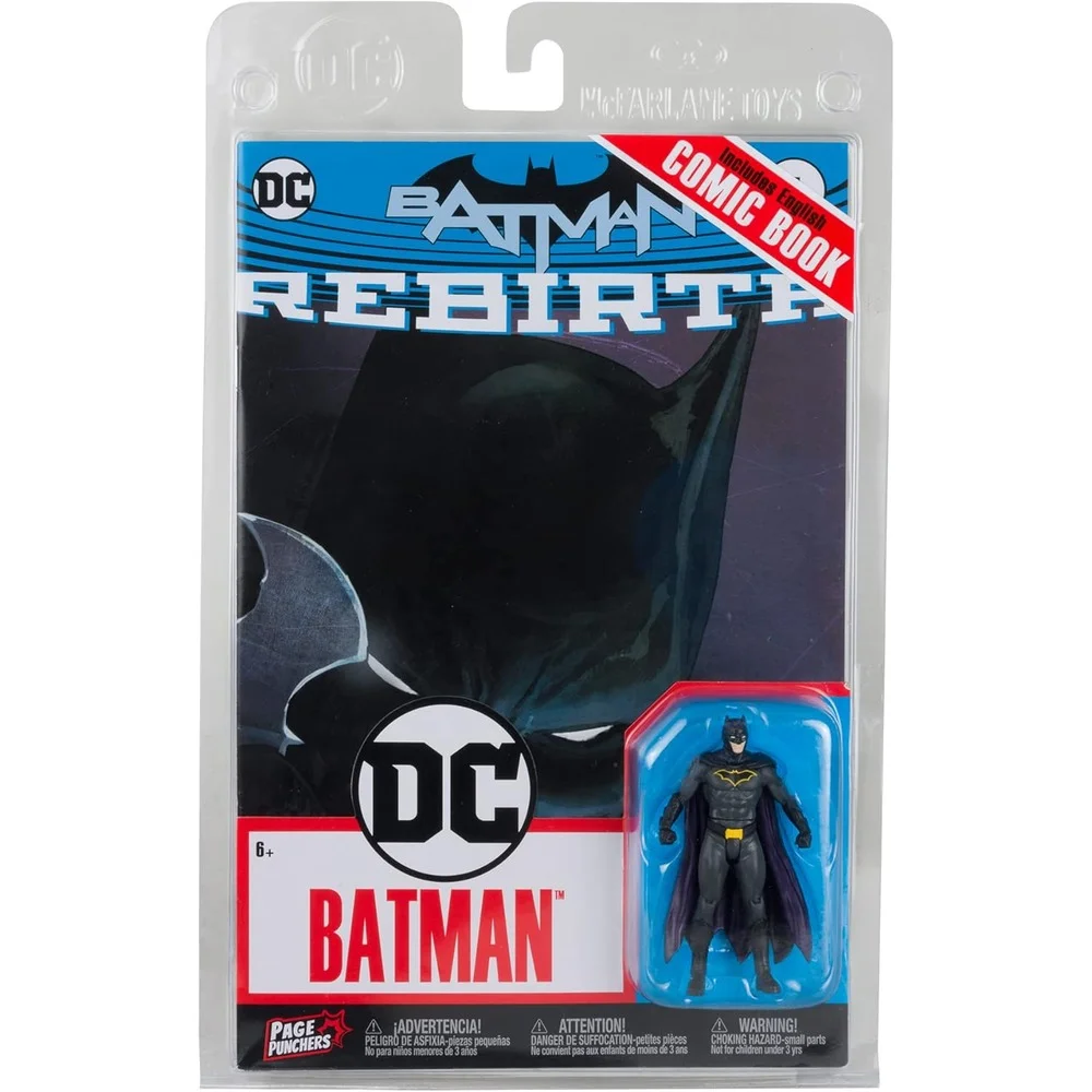 DC DIRECT - 3IN FIGURE WITH COMIC WV3 - BATMAN (REBIRTH) Bild 1