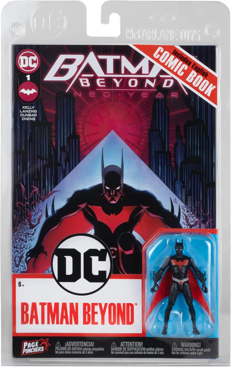 DC DIRECT - 3IN FIGURE WITH COMIC WV3 - BATMAN BEYOND Bild 1