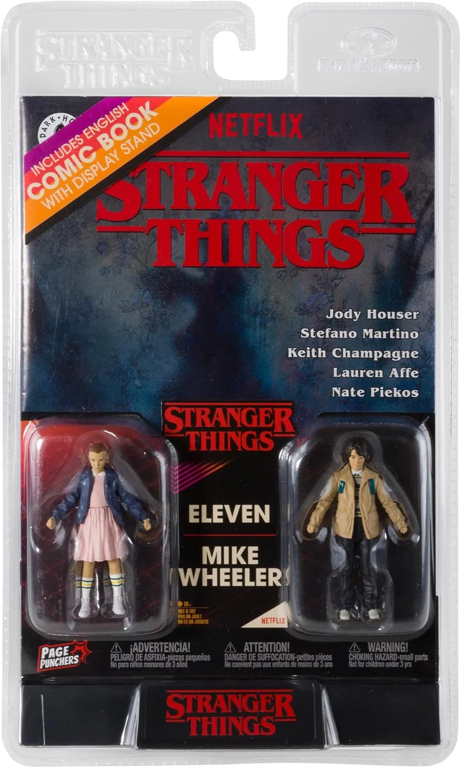 STRANGER THINGS 3IN WITH COMIC 2PK - WAVE 1 - ELEVEN AND MIKE WHEELER Bild 1
