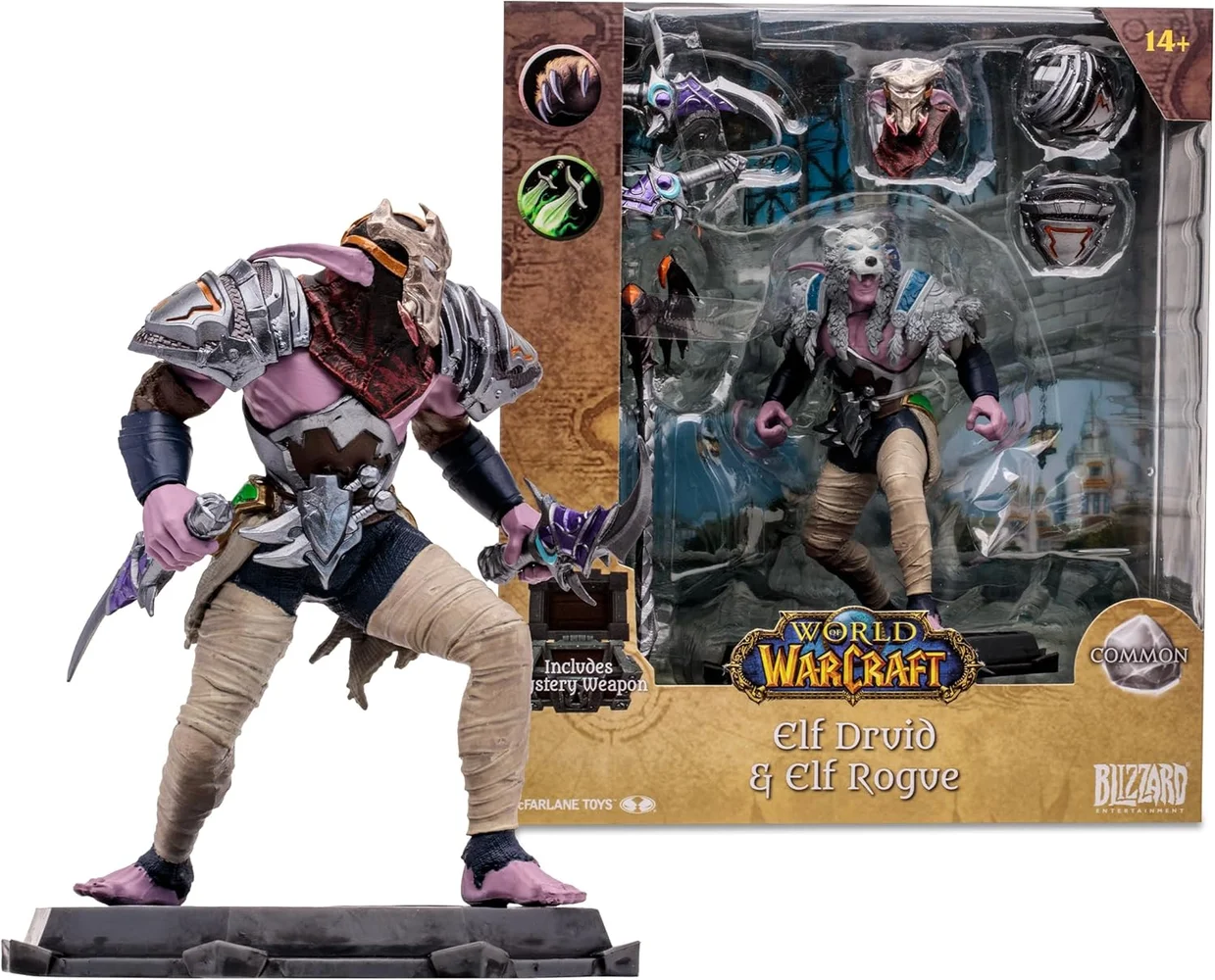 WORLD OF WARCRAFT 6IN WV1 - NIGHT ELF: DRUID / ROGUE Bild 1