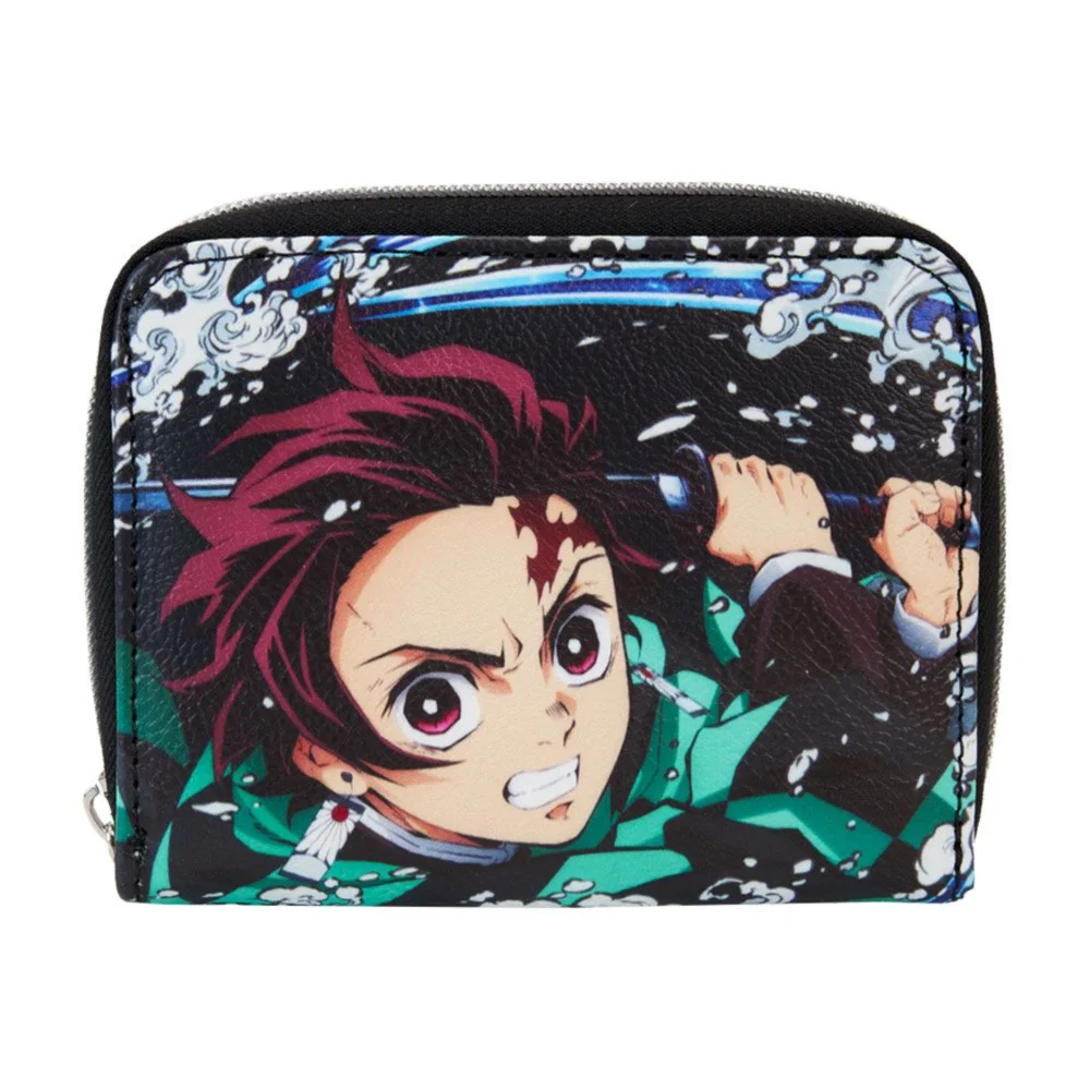 Loungefly Demon Slayer Tanjiro Checkerboard Wallet Bild 1