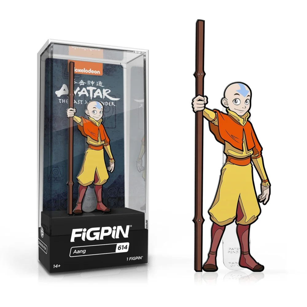 FiGPiN Avatar The Last Airbender Aang 3" Enamel Pin #615 Bild 1
