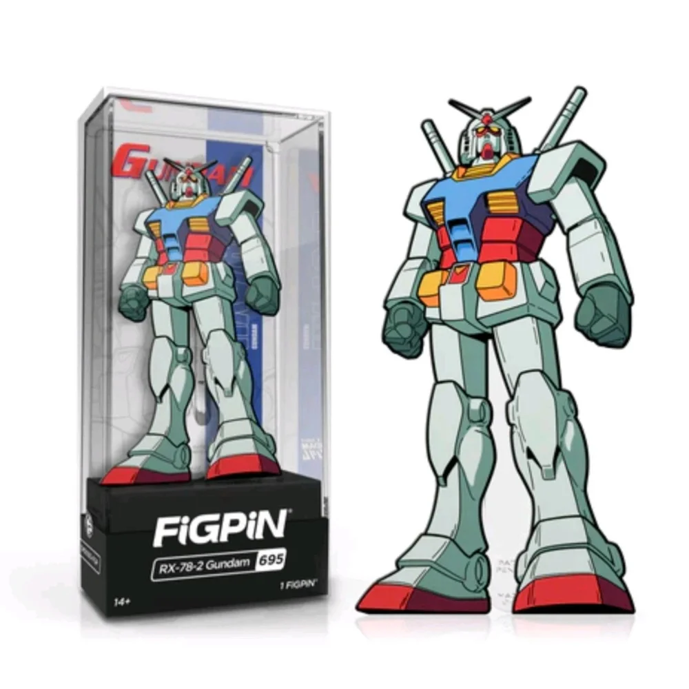 FiGPiN Gundam RX-78-2 Gundam 3" Enamel Pin # 696 Bild 1