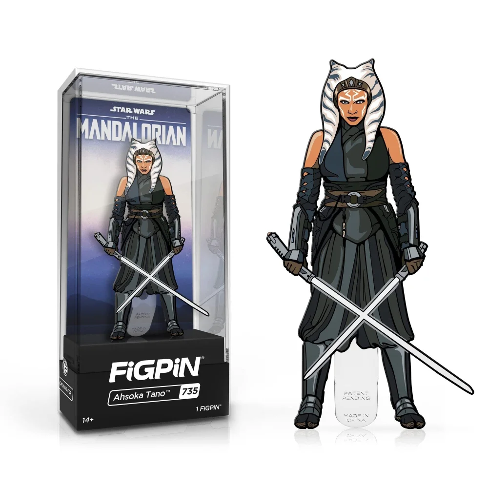 FiGPiN StarWars The Mandalorian Ahsoka Tano 3" Enamel Pin #735 Bild 1