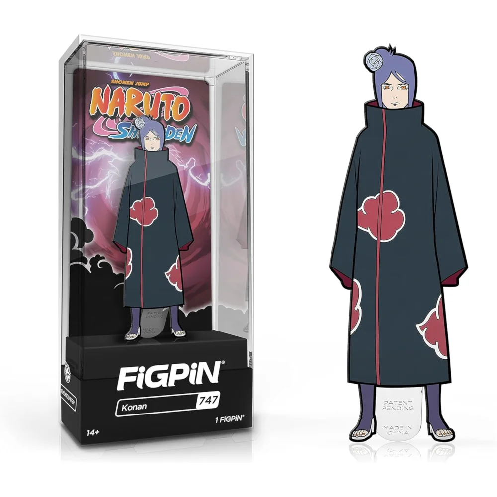 FiGPiN Naruto Shippuden Konan 3" Enamel Pin #747 Bild 1