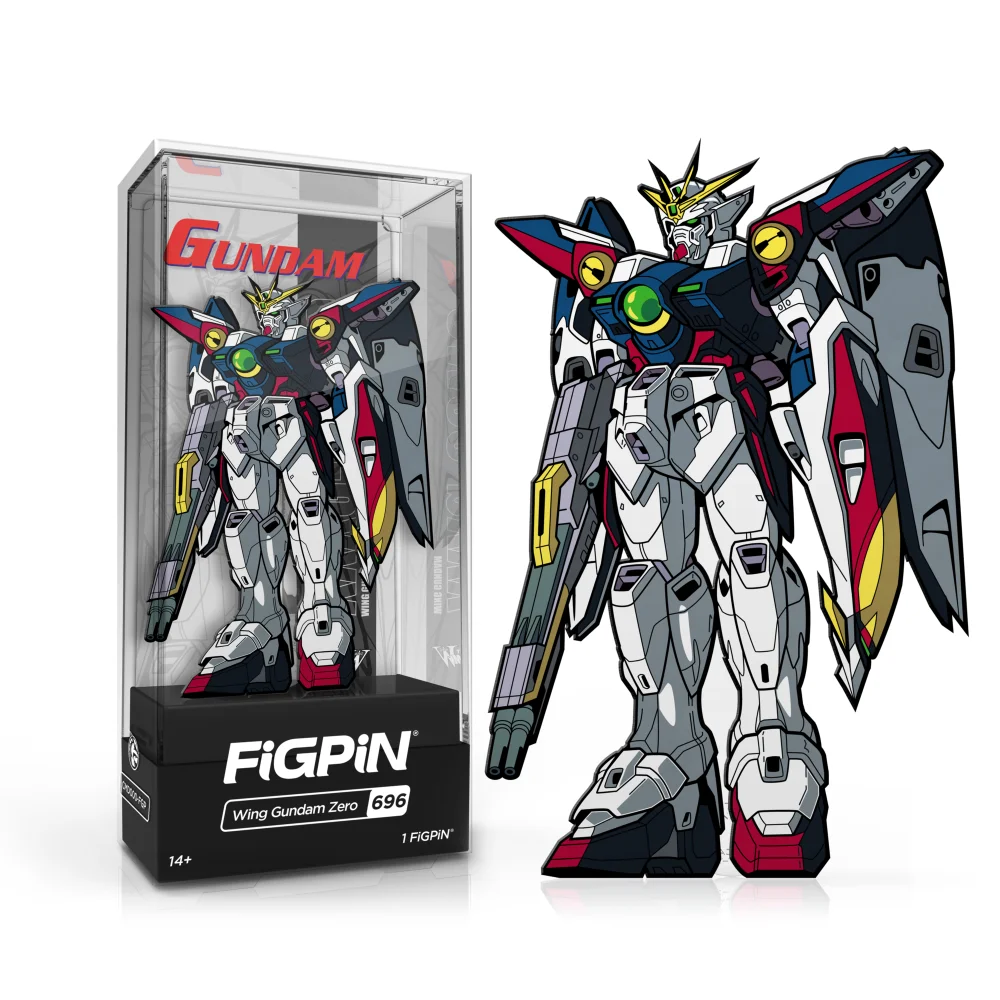 FiGPiN Gundam Wing Gundam Zero 3" Enamel Pin #697 Bild 1