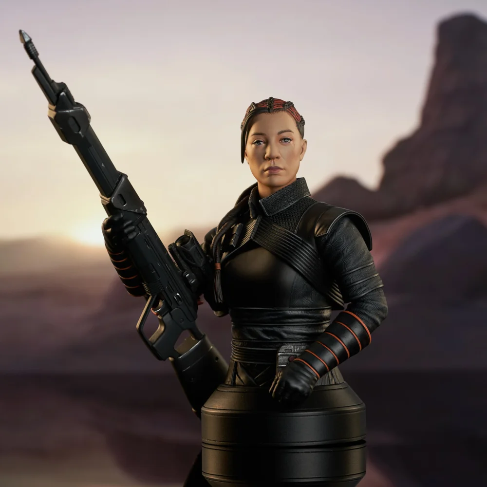 Gentle Giant Star Wars: The Mandalorian Fennec Shand 1/6 Scale Bust 15cm Bild 1