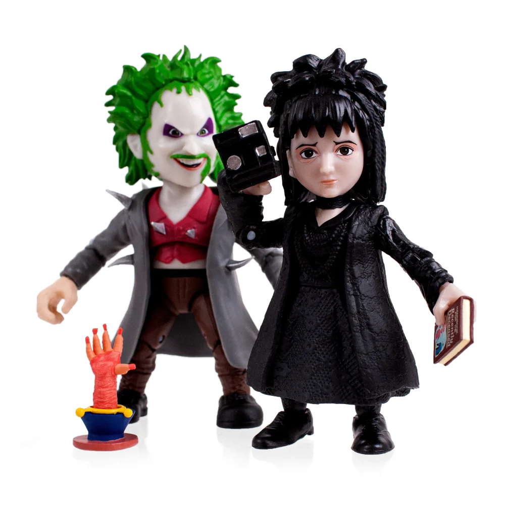 Loyal Subjects BST AXN Beetlejuice Thorny & Lydia 3.25" 2-Pack Action Figures Bild 1