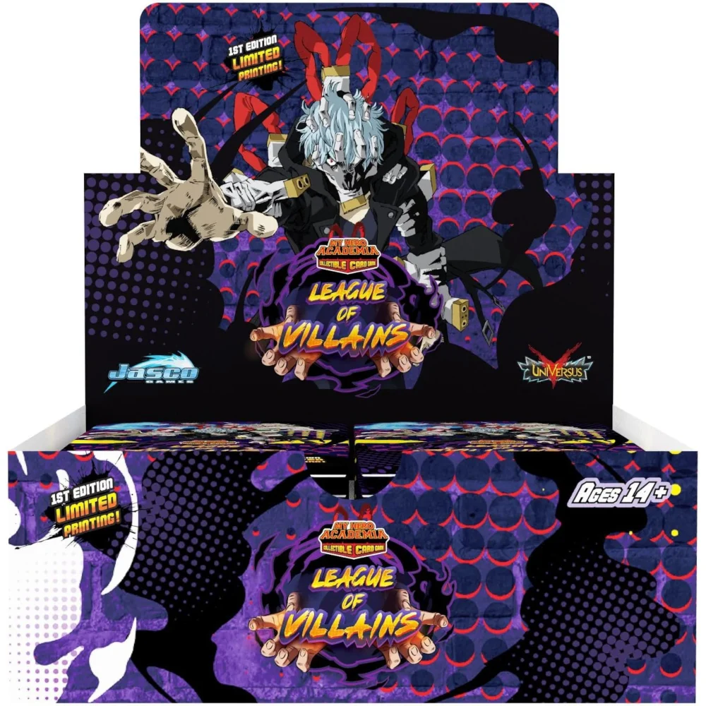My Hero Academia Collectible Card Game League of Villains Booster CDU (24 Packs) Bild 1