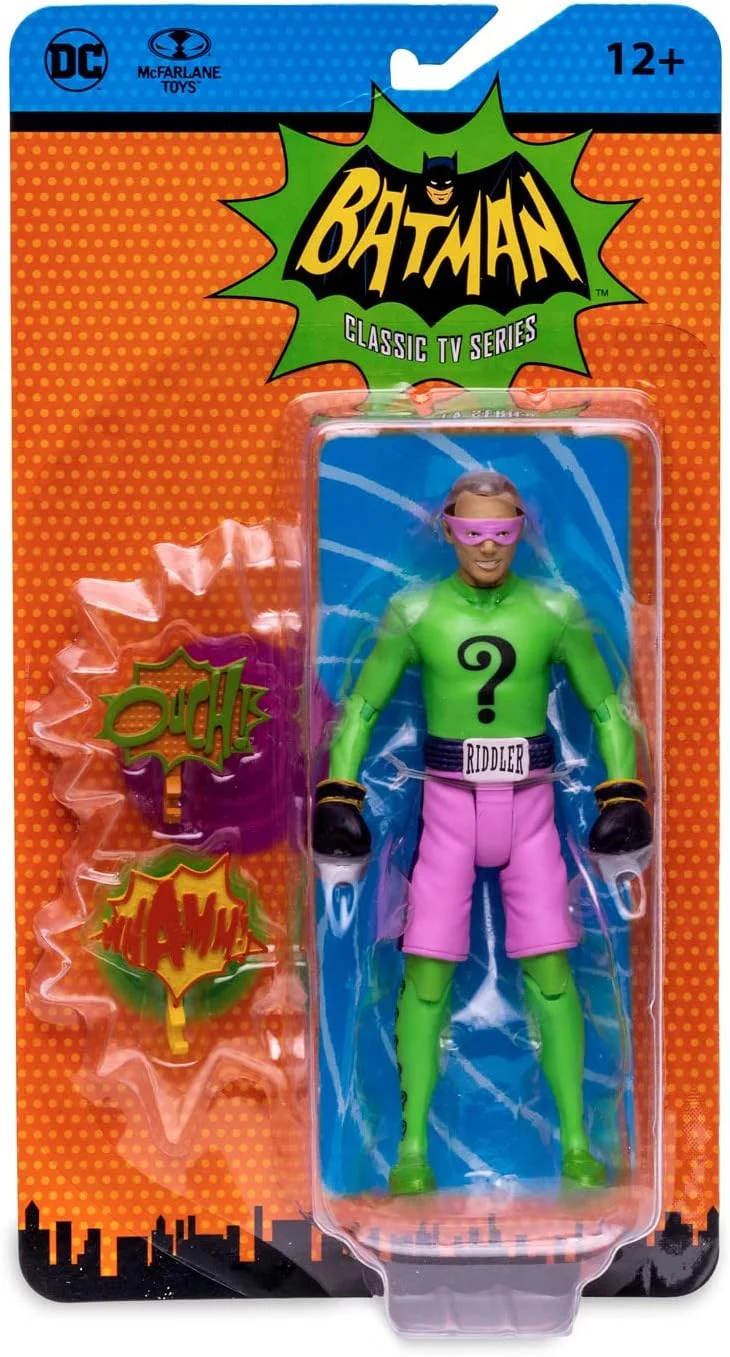 DC RETRO 6IN WV3 - BATMAN 66 - RIDDLER BOXING Bild 1