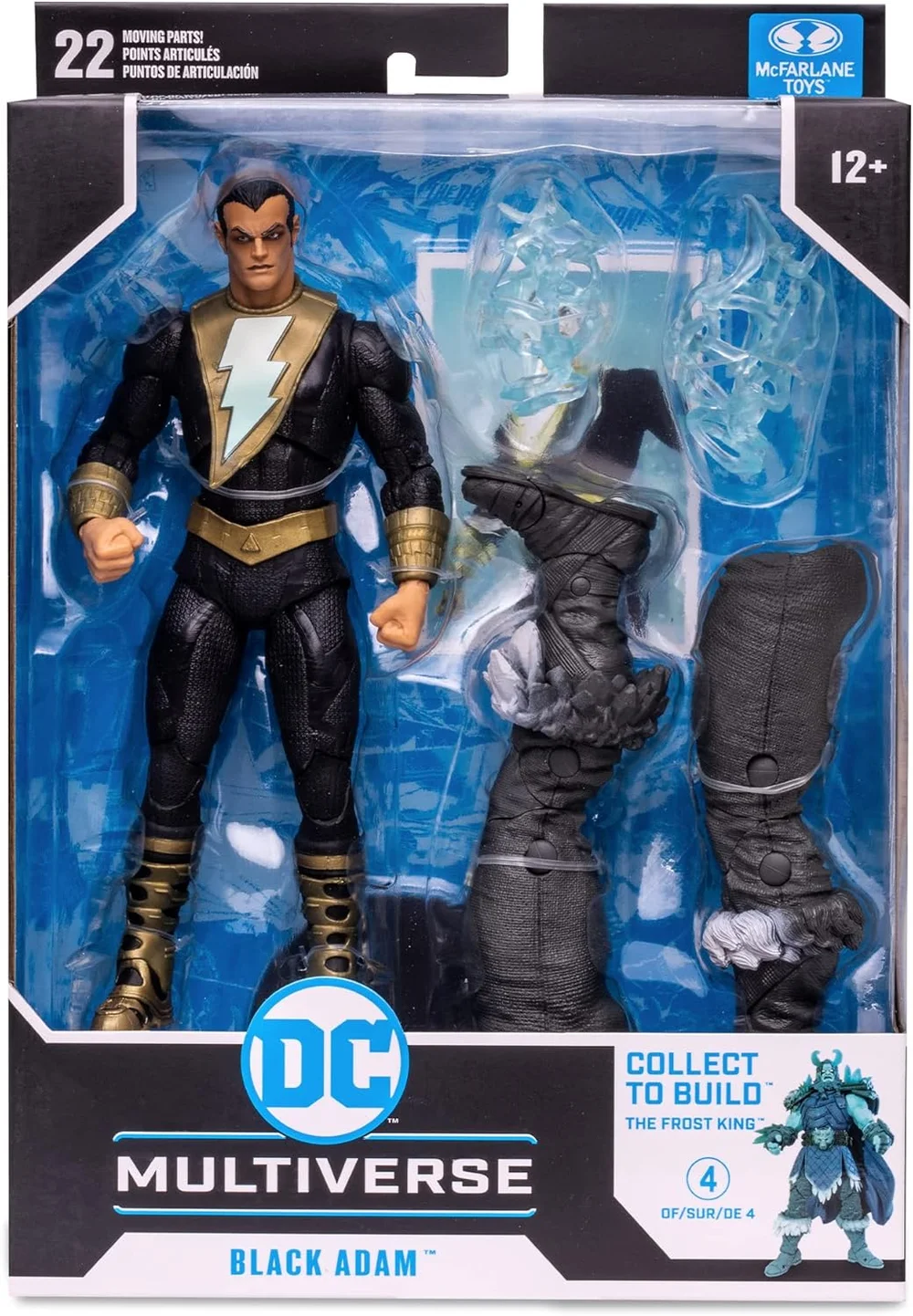 DC BUILD-A 7IN FIGURES WV7 - ENDLESS WINTER - BLACK ADAM Bild 1