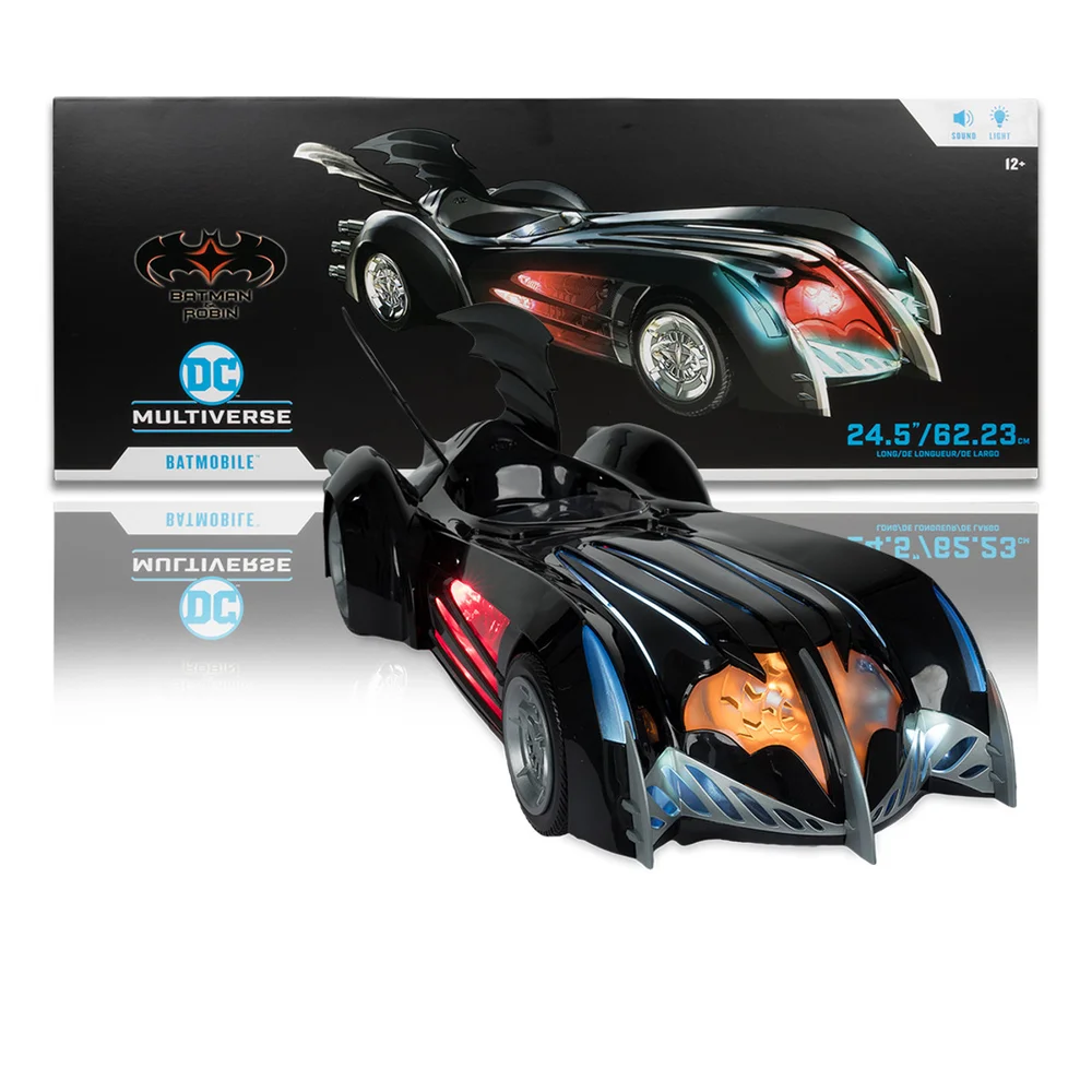 DC MULTIVERSE VEHICLES - BATMOBILE WITH L&S (BATMAN AND ROBIN) Bild 1
