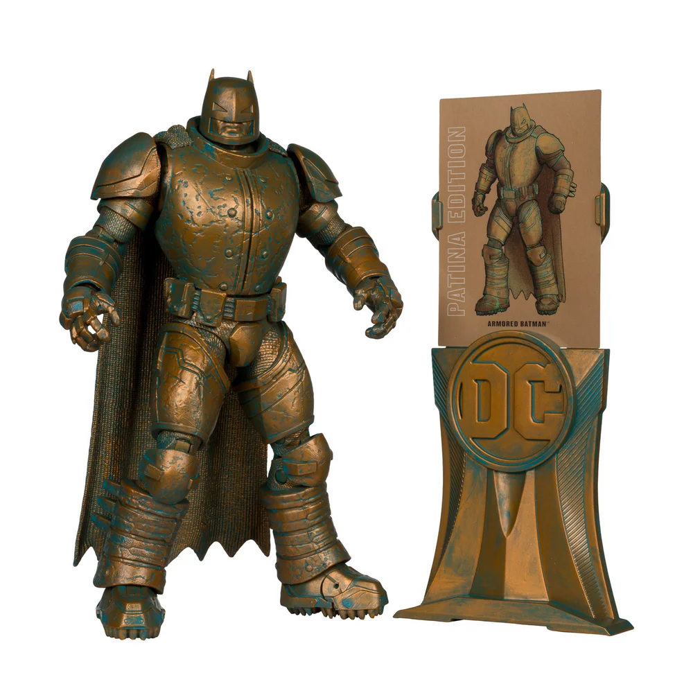 DC MULTIVERSE 7IN - ARMORED BATMAN (DARK KNIGHT RETURNS)(PATINA)(GOLD LABEL) Bild 1