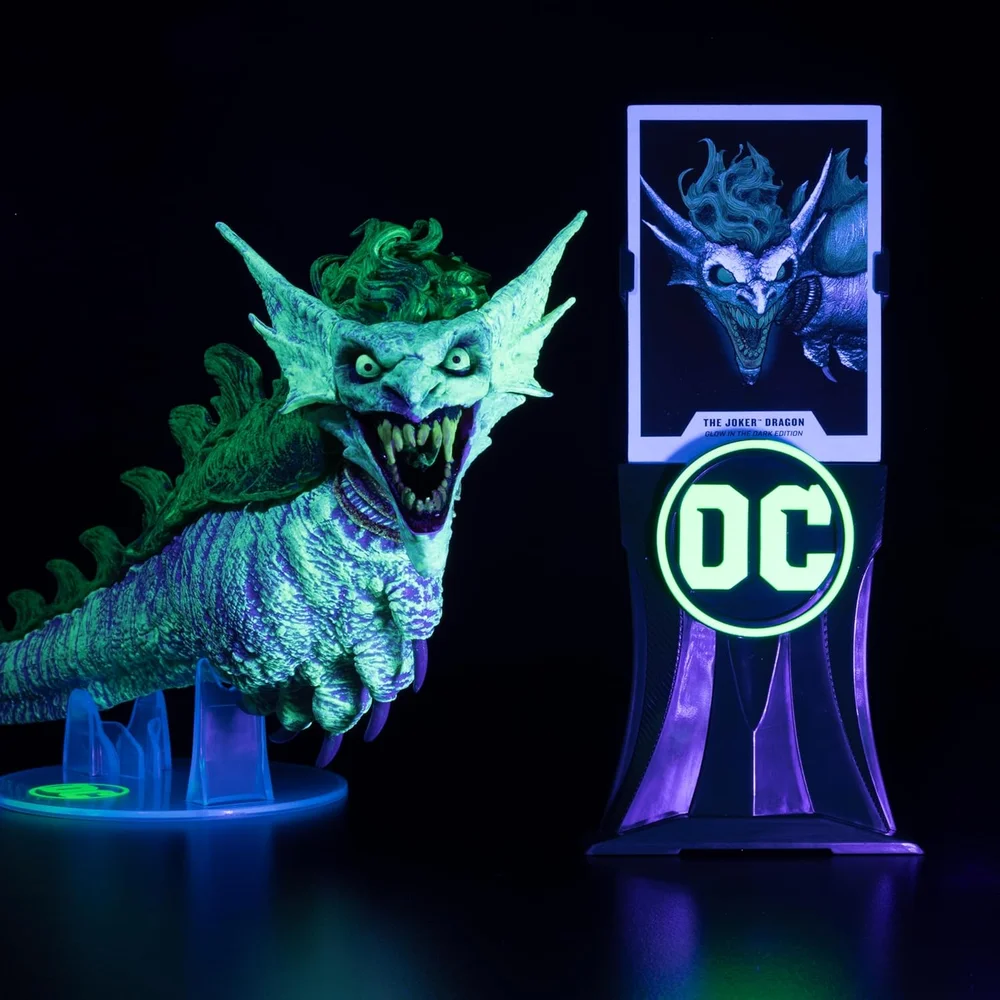 DC MULTIVERSE VEHICLES - THE JOKER DRAGON (GITD)(GOLD LABEL) Bild 1