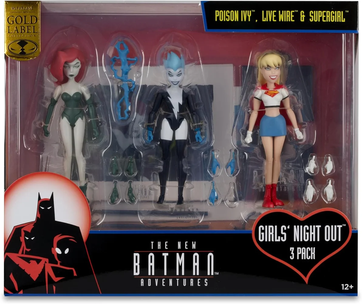 DC DIRECT - TNBA MULTIPACK - POISON IVY & LIVE WIRE & SUPERGIRL (GOLD LABEL) Bild 1