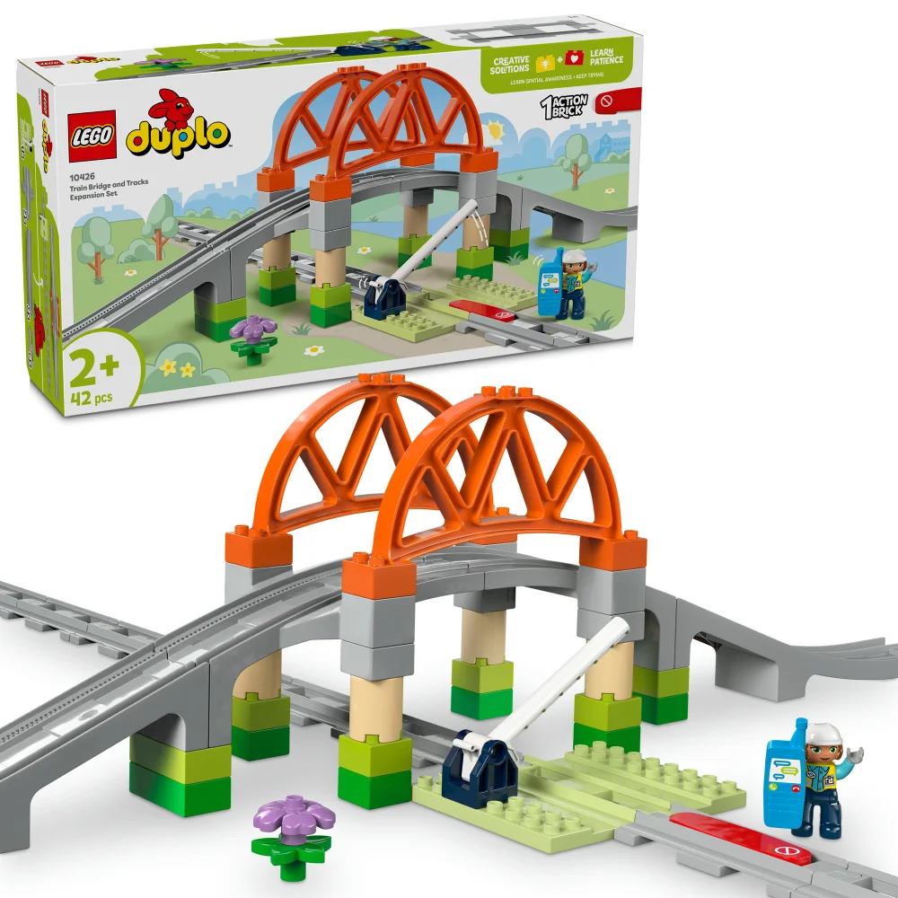 LEGO DUPLO Train Bridge and Tracks Expansion Set Toy 10426 Bild 1