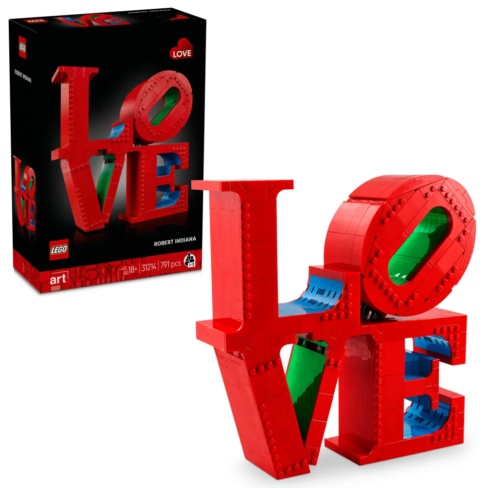 LEGO Art LOVE Home Decor Building Set for Adults 31214 Bild 1