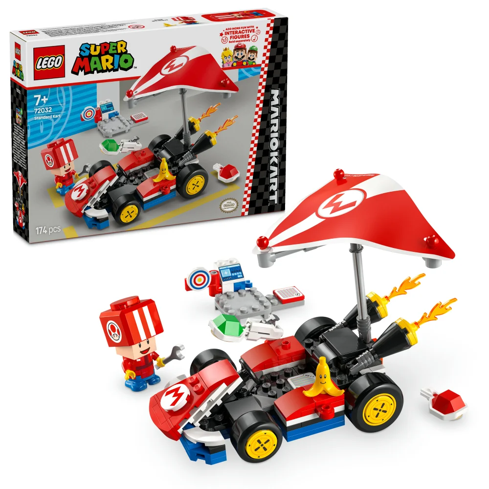 LEGO Super Mario: Mario Kart – Standard Kart Toy Set 72032 Bild 1