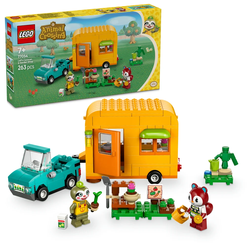 LEGO Animal Crossing Leif’s Caravan & Garden Shop Toy 77054 Bild 1