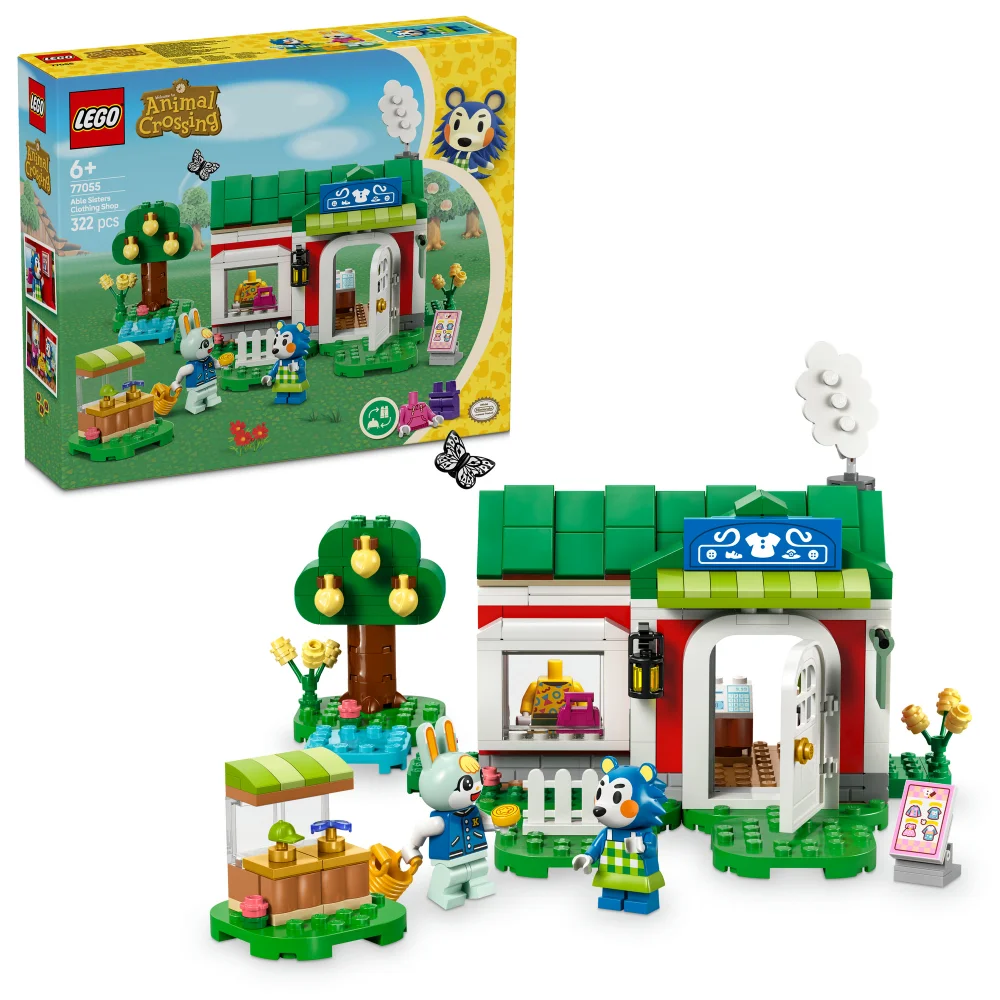 LEGO Animal Crossing Able Sisters Clothing Shop Toy 77055 Bild 1