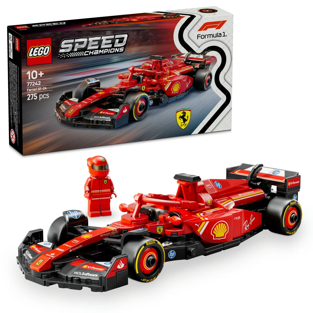 LEGO Speed Champions Ferrari SF-24 F1 Race Car Toy 77242 Bild 1