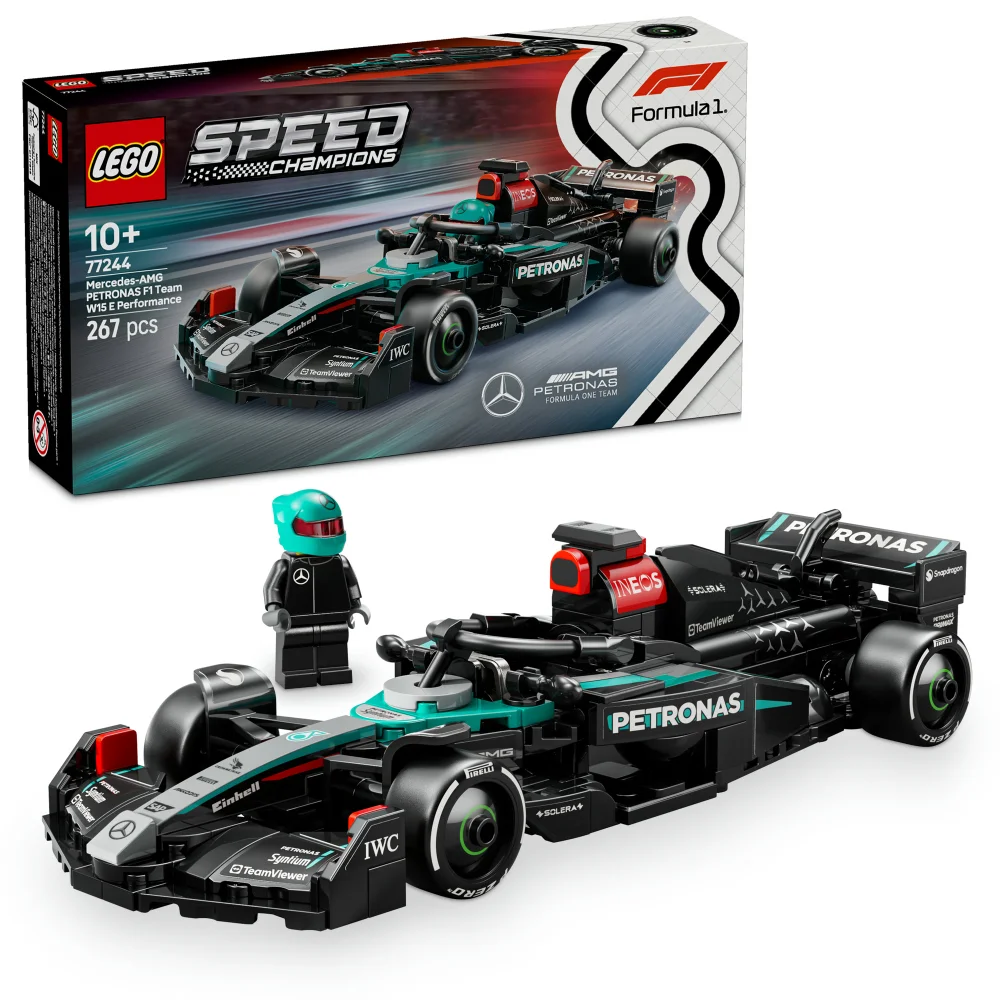 LEGO Speed Champions Mercedes-AMG F1 W15 Race Car Toy 77244 Bild 1