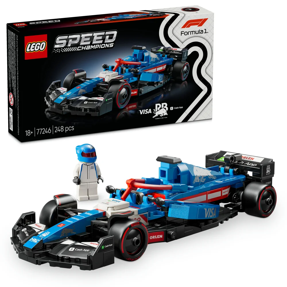 LEGO Speed Champions Visa Cash App RB VCARB 01 F1 Race Car 77246 Bild 1